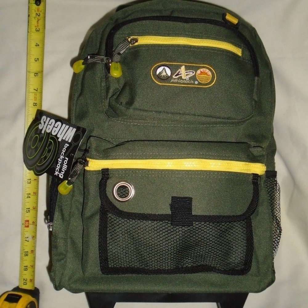 Vintage Roller Wheel Backpack